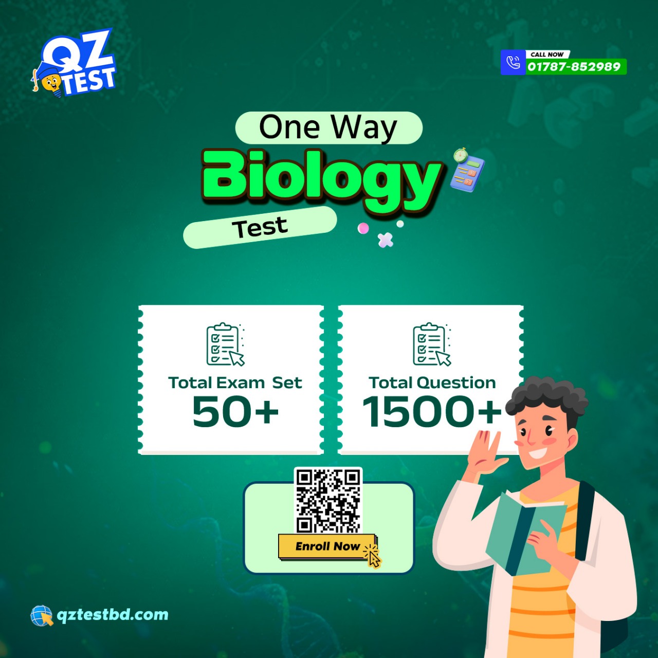 ONE WAY BIOLOGY TEST