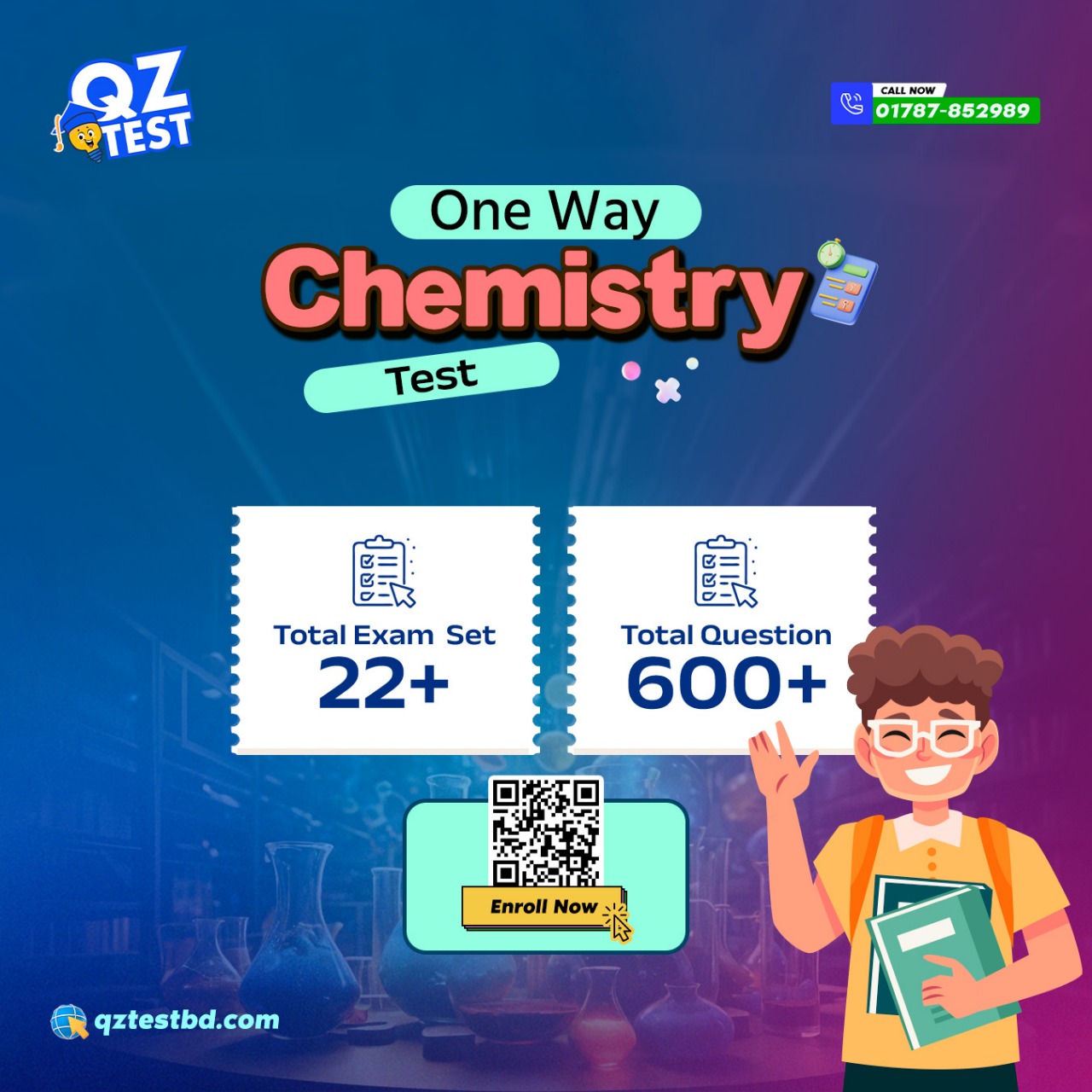 ONE WAY CHEMISTRY  TEST